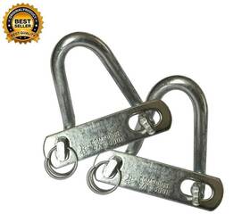 Branded 313034366364 Garage Door Spring Containment W-hook L Plates And Keeper Rings 2-pack - New