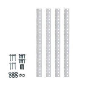 Dlapa8 Branded Dura-lift Angle Iron Bracket 24in Steel Garage Door Opener Mount 4 Pack Kit