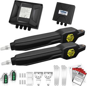 Jy-9132 Branded Jy9132 Automatic Gate Opener For Super Heavy Duty Dual 1300lbs Black