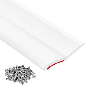 Branded01 705353223860 Garage Door Seal Top And Sides 36ft Universal Pvc Weather Stripping Soft