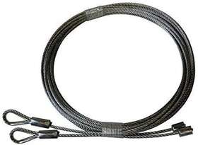Carmator 301659158327 Pair Of Garage Door Cables For 12 Torsion Springs Ft Tall