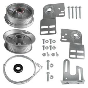 Circulads 20250611152330 Universal Garage Door Torsion Spring Conversion Kit Fit For 7 Feet High