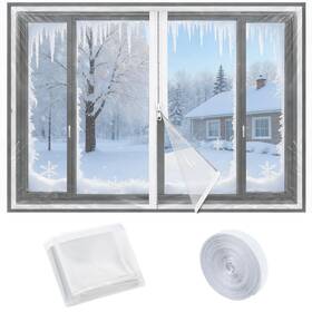 Zipper-47 Clasura 47631 47 X 63 Inch Window Flim Thin Inch-transparent Transparent