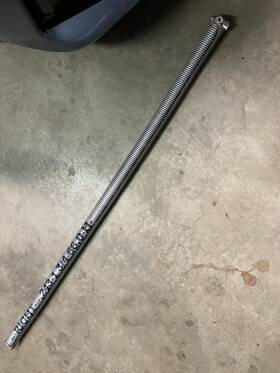 0145410 Clopay Ez-set Garage Door Torsion Spring Galvanized For Systems