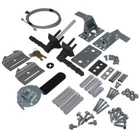 Clopay 313044239245 Decorative Twisted L Lock Set For Overhead Garage Doors