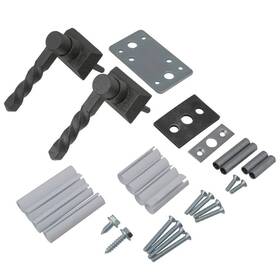 4119021 Clopay Lock Set Wisted L Dummy Decorative Overhead Garage Doors Steel 2-units