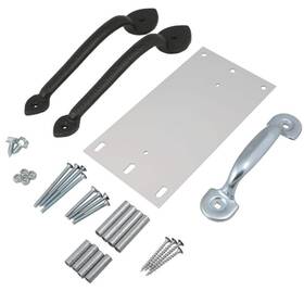 4123173 Clopay Garage Door Parts 11 Inch X 4.75 Handle Spear Lift Decorative Overhead Steel