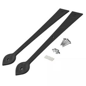 Clopay 744110605921 Decorative Spear Strap Hinges For Overhead Garage Doors