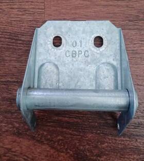 Mkl-02 Clopay Pinch Proof Garage Door End Hinge Roller Bracket #01 Used Original