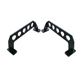 Cobra Garage Door Storage Solutions Csr18bb Rack 18 Inch Black Abs Plastic Fishing Rod Holder