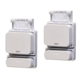250115rin Crvicv Pn Garage Door Bracket Compatible With Simplisafe Entry Sensor Easy Setup