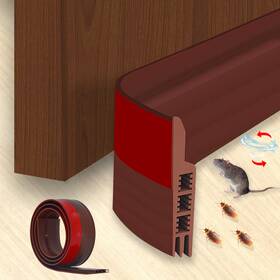Dadop 783477962940 Door Draft Stopper Under Seal For Exterior/interior Doors Sweep St