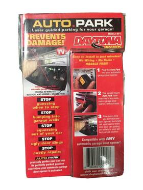 Daytona 856049000118 Auto Park Laser Guided Parking For Your Garage Prevents Damage Ap-1 Open Box