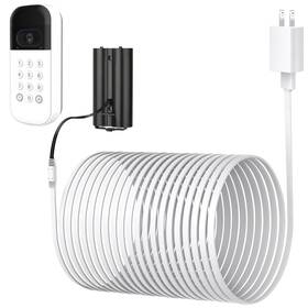 Loi0373 Delilyn 20ft/6m Power Adapter For Myq Smart Garage Door Video Keypad Flat Cable