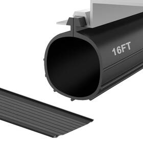 Cgd03 Dgsl Garage Door Seals Bottom Rubber 16ft Single Slot Weather Stripp Inch