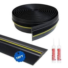 Gdt-4.8m Dgsl Universal Garage Threshold Seal Strip With Sealants/adhesive 16ft Water