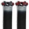 Dltw17531b Torsion Springs In White Left And Right Wound 0856913007786