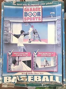Dmi Sports 719981678831 Garage Door Actual Strike Zone Size Baseball Pitching Target In Box