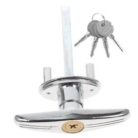 4249co0223zs4 Doitool 1 Set Flap Door Lock Garage Handle Handgrip Shed Loc