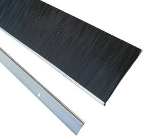 Door Industry Co. Ltd 445050891803 3 Sets X 39.37 Inches Net Hair Wide Brush Sweeps Seal Garage Roll