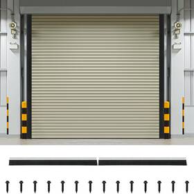 Doublefill Mee-doublefill-2895 3 Inch Roll Up Garage Brush Seal For Side 8ft Long Heavy Duty Door Nylon