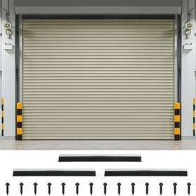 Mee-doublefill-3867 Doublefill 3 Inch Roll Up Garage Brush Seal For Top 10ft Long Heavy Duty Door N