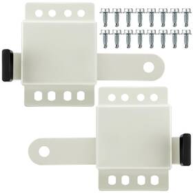 Dr-dreyoo-170899 Dreyoo 2 Pack Garage Door Side Lock Heavy Duty Inside Deadlock Dual Loc