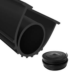 Dm0083 Dupdmkin Garage Door Seals Bottom Rubber 16 Feet Threshold Seal 5/16 Inch