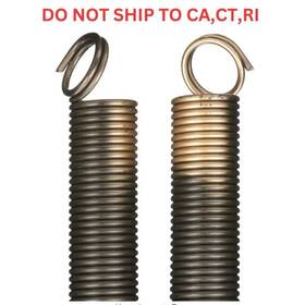Dura-lift 313104787792 Garage Door Extension Springs Heavy Duty Replacement 180 Lbs. 28 Inch 2-pack