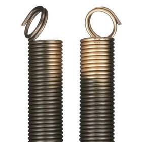 Dura-lift 445013480495 Garage Door Extension Springs Heavy Duty Replacement 180 Lbs. 28 Inch 2-pack