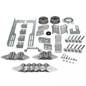 Dura-lift 445026233286 Garage Door Hardware Installation Kit For 8 Ft. X 7 Doors