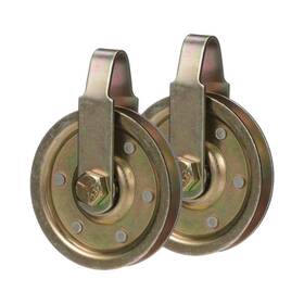 Dura-lift 856959007061 Heavyduty 3 Inch Garage Door Pulley With Sheave 2pack