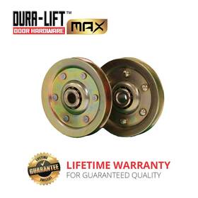 Dlap3hd Dura-lift Garage Door Pulley 3 In Heavy-duty Sectional Track Roller Smooth Quiet 2 Pack