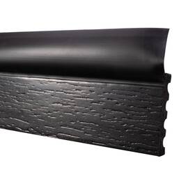 Duraseal 851821003110 Garage Door Weather Stripping Kit Black 34 Ft - Side And Top Seal For 2 Inch Track