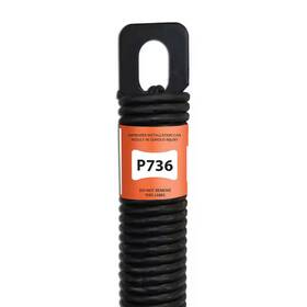 E900 Hardware 313112558506 36 Inch Plug-end Garage Door Spring 0.177 #7 Wire