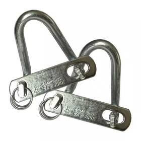 Wh-18p E900 Hardware 705353072758 Garage Door Spring Containment W-hook 2-pack