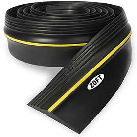 Eapele 653461836840 20ft Garage Door Threshold Seal Weatherproof Easy Cut Strip