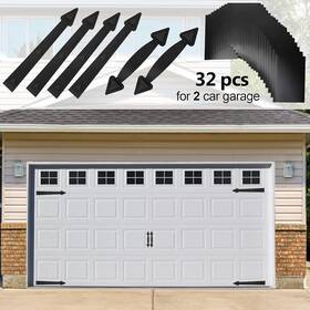 Ea99021-1 Eapele Magnetic Garage Door Decoration Kit Include Faux Windows Hinges And Handl