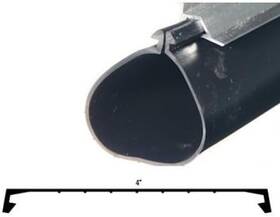 Earthtec 445017890894 For Clopay Garage Door Bottom Seal 9ft L