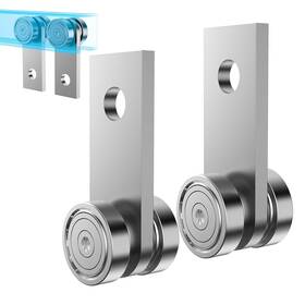 Ert349 Easgiu 2 Wheel Trolley Assembly Rollers For 1-5/8 Inch Wide Strut Channel - Garage Pulle