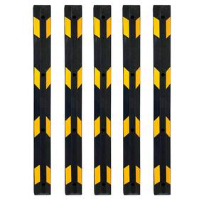 Easygo Product 796520524552 Parking Lot Curb Wheel Stopper Heavy Duty Rubber