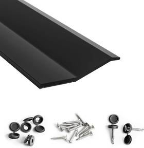 Elvone 711181691856 Garage Door Seal Top And Sides 36 Ft Universal Tpe Weather Stripping Do