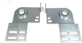 Enterfix 313034111124 Garage Door End Bearing Plates - Pair 3 3/8 Inch Residential Brackets