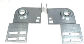 Enterfix 445016270291 Garage Door End Bearing Plates - Pair 3 3/8 Inch Residential Brackets