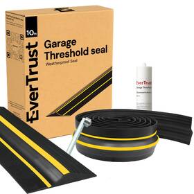 Dy03gtsl24 Evertrust Garage Threshold Seal Strip. Weatherproof Epdm Rubber Strip Replacement Kit F