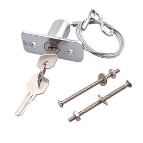 Ewonice 764283351234 Quick Release Lock Kit Universal Garage Door Opener Part Emergency K