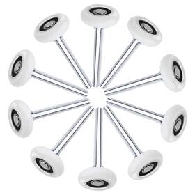 6200rs Ewonice 764283354020 10 Pack Nylon Garage Door Roller 4 Inch Stems / 2 Ultraquiet Rollers Do