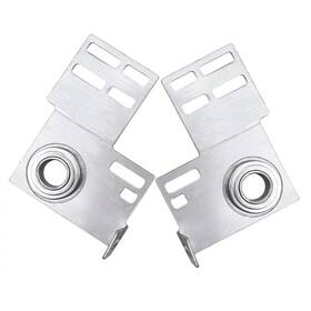 Ewonice 764283354402 Garage Door End Bearing Plates One Pair L&r 3 3/8 Inch Residential Brackets Fo