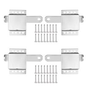 Elsl-1lj10 Ewonice Garage Door Side Lock With Self Tapping Screws Heavy Duty Inside Deadlock Du