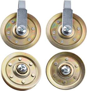 Ewonice Uk-door-16h-668 Heavy Duty Garage Door 3 Inch Pulley Kits 3/8 Bore 200lb Load Rating 2 And